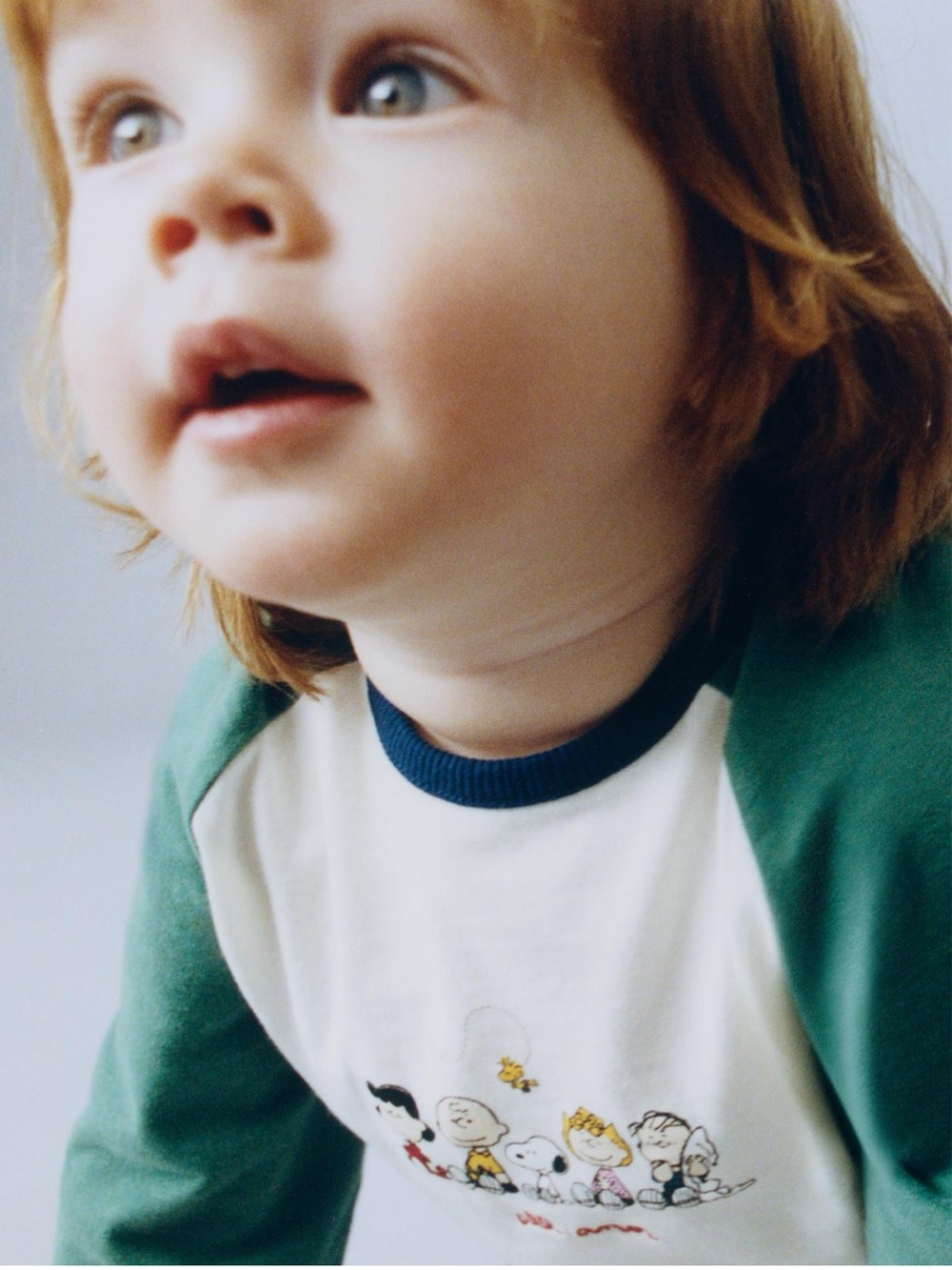ZARA SNOOPY PEANUTS RAGLAN SLEEVE T-SHIRT